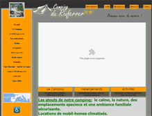 Tablet Screenshot of campingduriuferrer.com